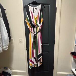 Lane Bryant Multi Stripe Dress 18W